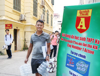 [ẢNH] Toàn cảnh lễ bốc thăm chia bảng giải bóng đá học sinh THPT Hà Nội 2019