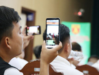 [ẢNH] Toàn cảnh lễ bốc thăm chia bảng giải bóng đá học sinh THPT Hà Nội 2019