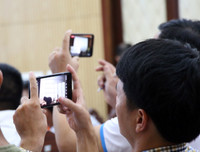 [ẢNH] Toàn cảnh lễ bốc thăm chia bảng giải bóng đá học sinh THPT Hà Nội 2019