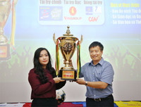 [ẢNH] Toàn cảnh lễ bốc thăm chia bảng giải bóng đá học sinh THPT Hà Nội 2019