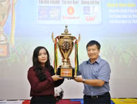 [ẢNH] Toàn cảnh lễ bốc thăm chia bảng giải bóng đá học sinh THPT Hà Nội 2019