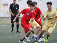 [ẢNH] Cuộc ngược dòng ngoạn mục trên chấm luân lưu của THPT Xuân Mai