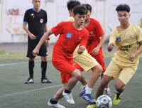 [ẢNH] Cuộc ngược dòng ngoạn mục trên chấm luân lưu của THPT Xuân Mai