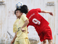 [ẢNH] Cuộc ngược dòng ngoạn mục trên chấm luân lưu của THPT Xuân Mai