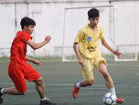 [ẢNH] Cuộc ngược dòng ngoạn mục trên chấm luân lưu của THPT Xuân Mai