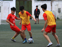 THPT Trần Quốc Tuấn 4-1 THPT Nhân Chính: Đơn giản là không thể cản!