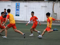 THPT Trần Quốc Tuấn 4-1 THPT Nhân Chính: Đơn giản là không thể cản!