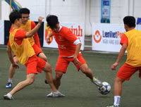 THPT Trần Quốc Tuấn 4-1 THPT Nhân Chính: Đơn giản là không thể cản!