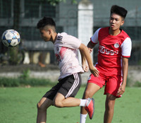 [ẢNH] THPT Lê Văn Thiêm tưng bừng cọ xát, hướng tới giải Báo ANTĐ 2020