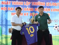 [ẢNH] THPT Lê Văn Thiêm tưng bừng cọ xát, hướng tới giải Báo ANTĐ 2020