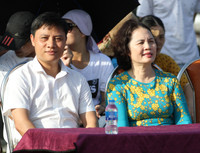 [ẢNH] THPT Lê Văn Thiêm tưng bừng cọ xát, hướng tới giải Báo ANTĐ 2020