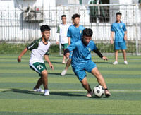 [ẢNH] THPT Lê Văn Thiêm tưng bừng cọ xát, hướng tới giải Báo ANTĐ 2020