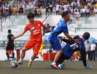 [ẢNH] So tài quyết liệt trong ngày khai mạc Giải bóng đá học sinh THPT Hà Nội 2019