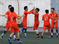 [ẢNH] Hồng Thái đá như những chiến binh, ĐKVĐ Trần Quốc Tuấn chứng tỏ bản lĩnh