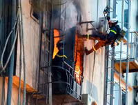 [ẢNH] Những khoảnh khắc xúc động về các chiến sỹ cảnh sát PCCC và Cứu nạn cứu hộ