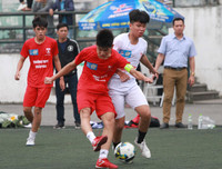 [ẢNH] THPT Xuân Mai thắng ngược THPT Thượng Cát đầy cảm xúc