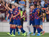 [ẢNH] Griezmann lập tuyệt phẩm và đây là phản ứng của Messi