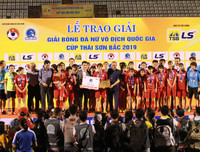 [ẢNH] Nữ TP.HCM vô địch thuyết phục, chủ nhà Hà Nam gây thất vọng