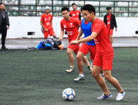 [ẢNH] THPT Dương Xá vượt qua THPT Nguyễn Tất Thành sau bữa tiệc bóng đá