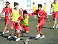 [ẢNH] Khoảnh khắc vỡ òa trên chấm luân lưu của ĐKVĐ Trương Định trước Hoài Đức A