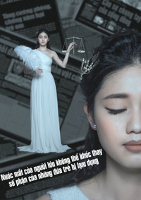 Á hậu Thanh Tú thực hiện bộ ảnh chống xâm hại trẻ em