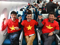 Hàng ngàn CĐV Việt Nam đang đổ về Thường Châu cổ vũ đội tuyển U23