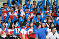 [ẢNH] Cổ động viên - tài sản vô giá của giải bóng đá học sinh THPT Hà Nội