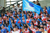 [ẢNH] Cổ động viên - tài sản vô giá của giải bóng đá học sinh THPT Hà Nội