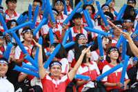 [ẢNH] Cổ động viên - tài sản vô giá của giải bóng đá học sinh THPT Hà Nội