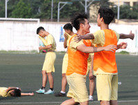 [ẢNH] Thắng luân lưu kịch tính, THPT Hoài Đức A tiến vào tứ kết