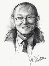 Chân dung thần tượng U23 Việt Nam qua những bức họa tuyệt đẹp