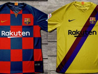 [ẢNH] Messi và đồng đội mặc áo đấu phá cách táo bạo của Barca