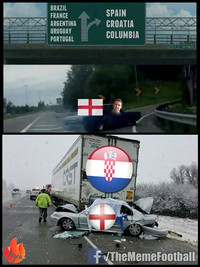 Ảnh chế World Cup 2018: ĐT Anh lại bị mang ra làm trò cười