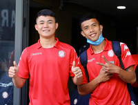 [ẢNH] Công Phượng kín như bưng hội quân cùng đồng đội