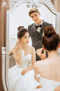 Lộ ảnh cưới đẹp như mơ của Á hậu Phương Nga và diễn viên Bình An