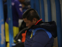 [ẢNH] Hòa khó tin và mất chức vô địch, cầu thủ Hà Nội khóc đẫm nước mắt