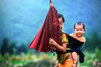 [ẢNH] Cái rét mướt của mùa đông vùng cao qua ánh nhìn trẻ thơ