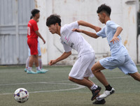 [ẢNH] THPT Ngô Sỹ Liên vào vòng 1/8 sau cuộc rượt đuổi tỷ số nghẹt thở