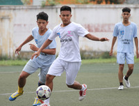 [ẢNH] THPT Ngô Sỹ Liên vào vòng 1/8 sau cuộc rượt đuổi tỷ số nghẹt thở