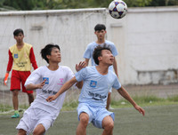 [ẢNH] THPT Ngô Sỹ Liên vào vòng 1/8 sau cuộc rượt đuổi tỷ số nghẹt thở