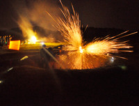 Bộ đội Hà Nội thi bắn súng trường, gói thuốc nổ, võ chiến đấu