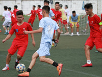 [ẢNH] THPT Lê Văn Thiêm vượt qua THPT Nguyễn Trãi sau 50 phút 