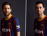 [ẢNH] Barcelona ra mắt áo đấu mới giống hệt áo phụ của... Real Madrid