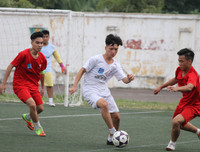 [ẢNH] Thủng lưới trước, THPT Trương Định thắng ngược đầy ngoạn mục