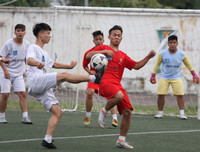 [ẢNH] Thủng lưới trước, THPT Trương Định thắng ngược đầy ngoạn mục