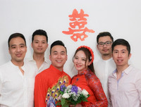 [ẢNH] Cặp đôi người Việt ở Đức làm lễ 