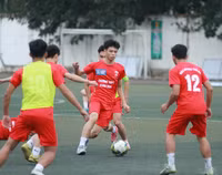 [ẢNH] Thủ môn cản 3 quả pen, THPT Lê Văn Thiêm nghẹt thở vào bán kết