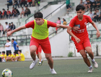 [ẢNH] Cởi nút thắt ghi bàn, ĐKVĐ Trương Định thắng tưng bừng 4-0