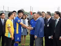 Tổng thống Hàn Quốc giao lưu cùng U23 Việt Nam: Không có bão tuyết, các bạn đã vô địch