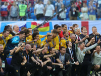 [ẢNH] Bỉ hân hoan với huy chương World Cup, Anh chán nản ra về trắng tay